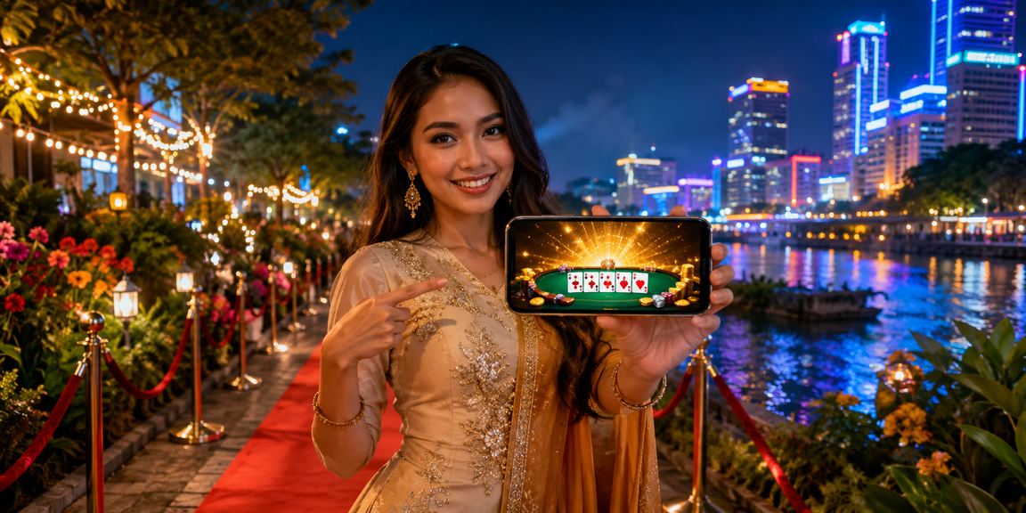 Pemain Malaysia menikmati permainan kad teen patti dengan semangat