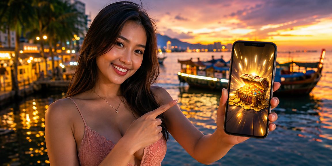 Pemain Penang menggunakan aplikasi mudah alih kasino 47830 di telefon Android